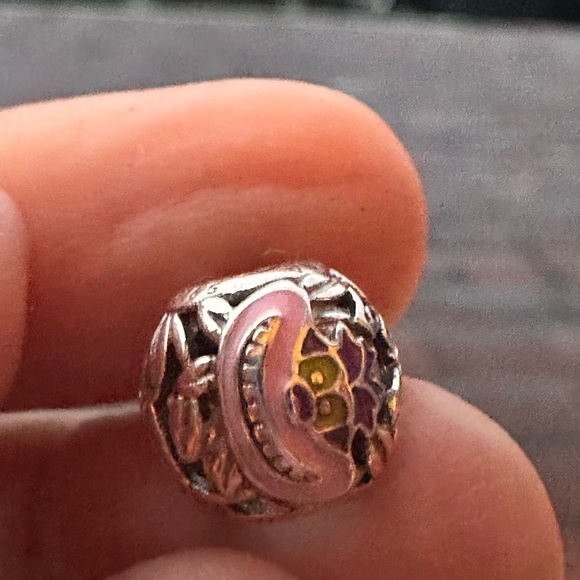 Alice in Wonderland Cheshire Cat Sterling Silver 925 charm - Picture 6 of 7